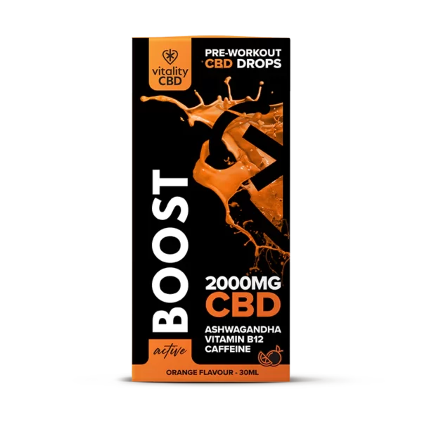 Active: BOOST CBD Oil Orange Flavour Drops - Image 3