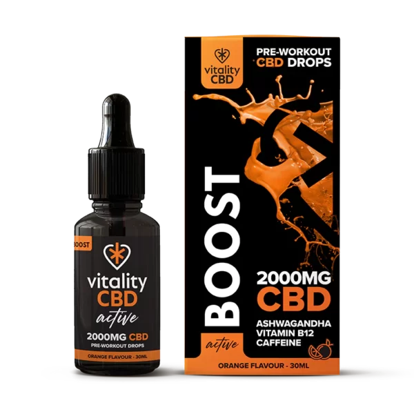 Active: BOOST CBD Oil Orange Flavour Drops - Image 4