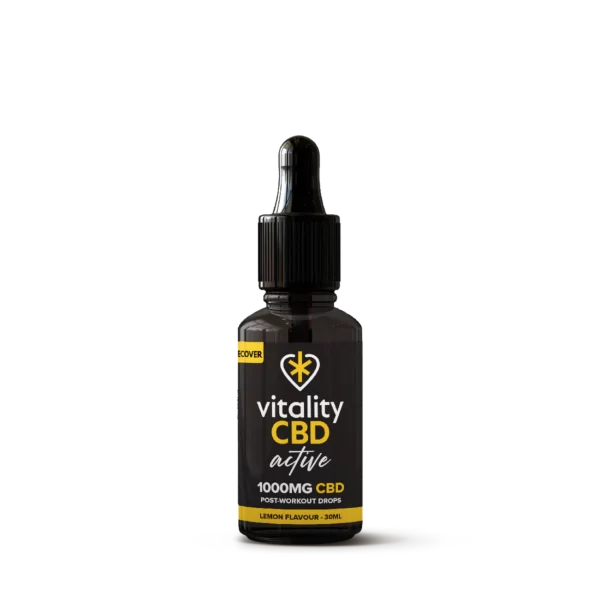 Active: RECOVER CBD Oil Lemon Flavour Drops - Image 8