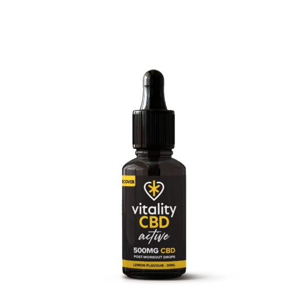 Active: RECOVER CBD Oil Lemon Flavour Drops - Image 5