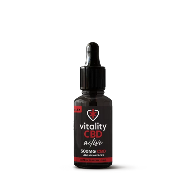 Active: RELAX CBD Oil Cherry Flavour Drops - Image 8