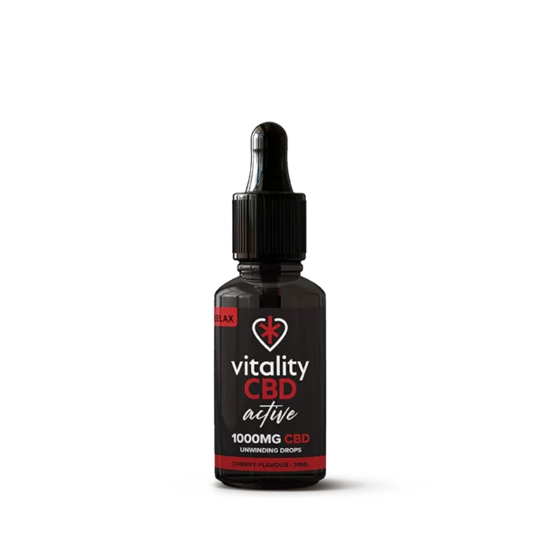 Active: RELAX CBD Oil Cherry Flavour Drops - Image 4