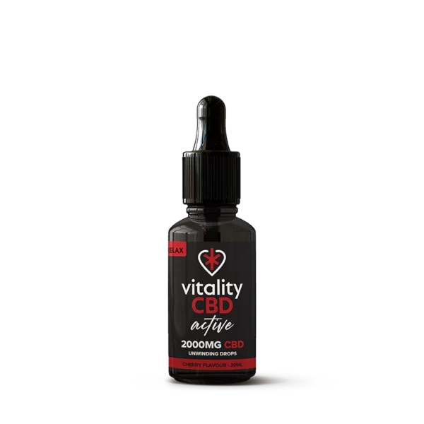 Active: RELAX CBD Oil Cherry Flavour Drops - Image 5