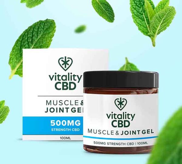 Vitality CBD Muscle & Joint Gel - Image 2
