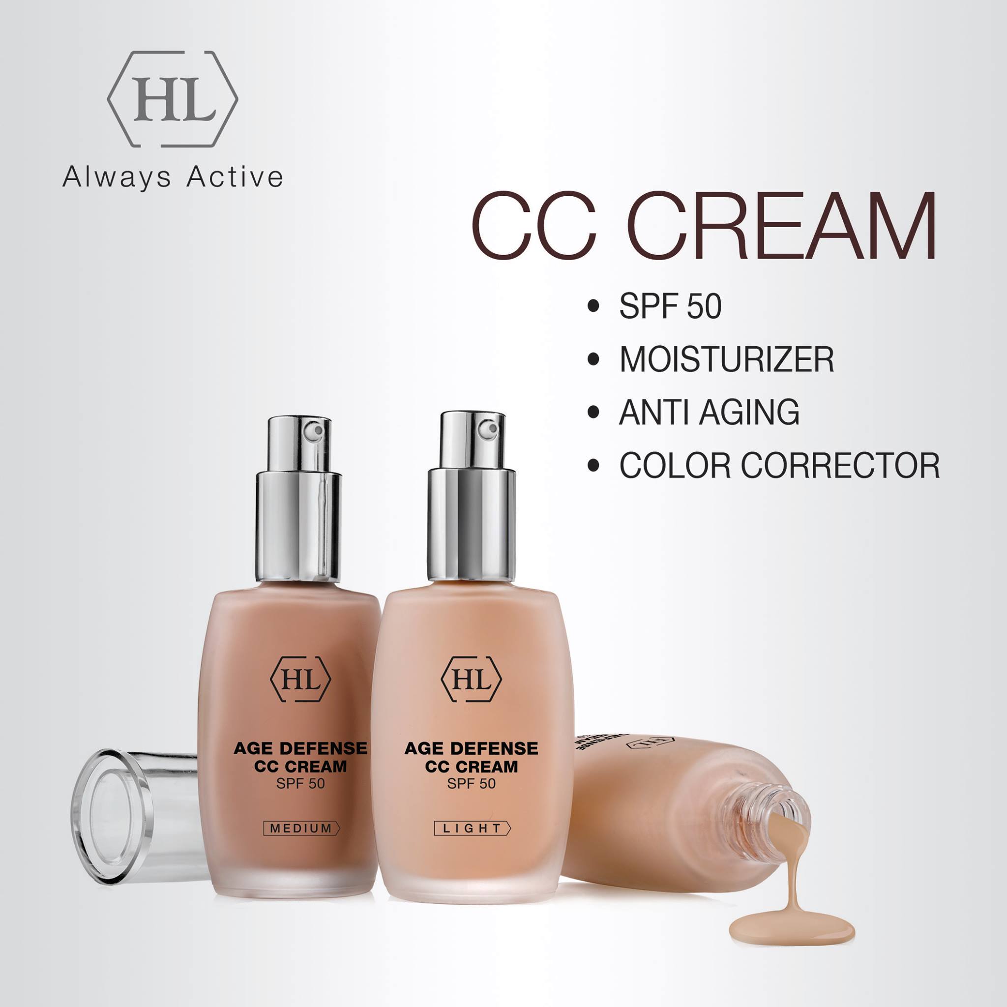 AGE DEFENSE CC Cream SPF50 - Light - Image 5